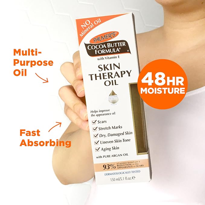 Palmer's Cocoa Butter Formula Skin Therapy Moisturizing Body Oil - Image 7