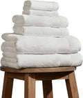 BIOWEAVES 100% Organic Cotton 700 GSM Plush 6-Piece Towel Set GOTS Certified by BIOWEAVES