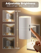 JandCase Night Lights Plug into Wall, Dimmable Night Light Plug in, Modern - Image 2