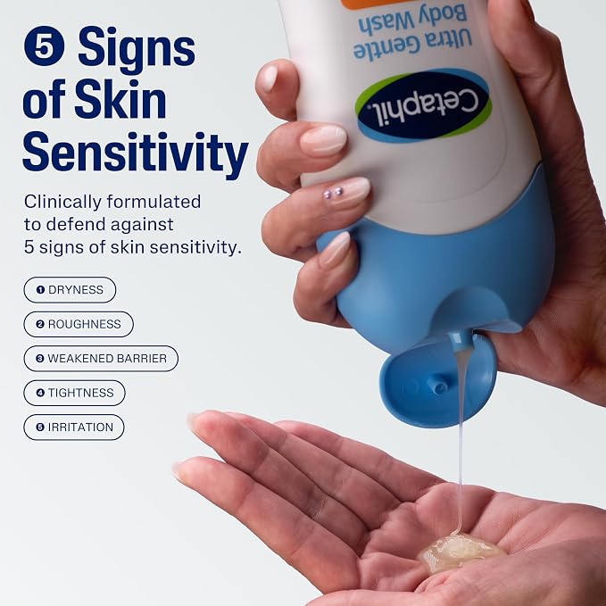 Cetaphil Ultra Gentle Relaxing Body Wash, - Image 8