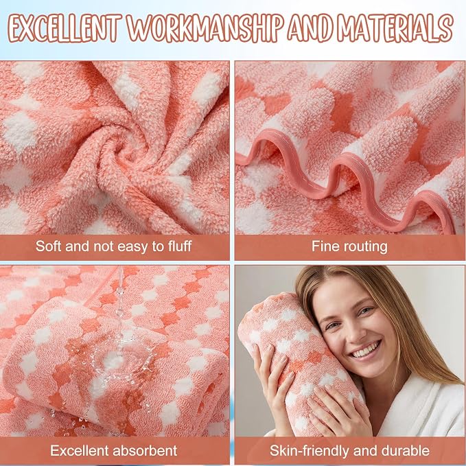 SmoothNovelty 16 Pack Microfiber Bath Towels Bulk 27'' x 60'' Oversized Size - Image 3
