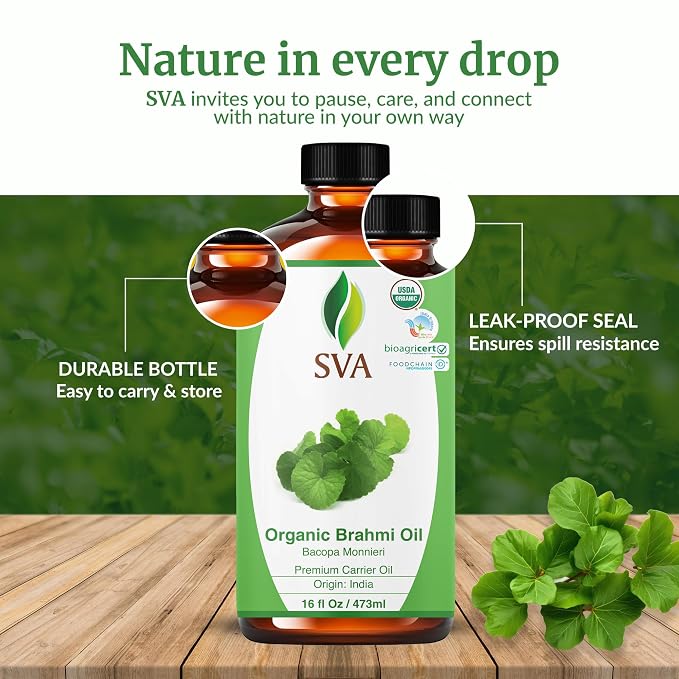 SVA Brahmi Oil Organic - Image 7