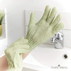 Temple Spring Shower Gloves Exfoliating - Image 2