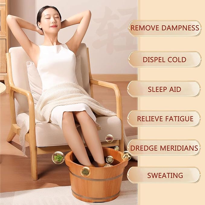 30 Pcs Body Herbal Detox Foot Soak To Remove Toxins, Lymphatic Drainage Ginger - Image 3