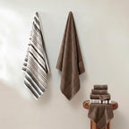Modern Threads Pax 6-Piece Reversible Yarn Dyed Jacquard Towel Set - Image 2