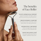 304-Grade Stainless Steel Facial Roller, Face Roller - Image 2