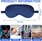 2Pack Silk Sleep Mask, Eye Mask - Image 2