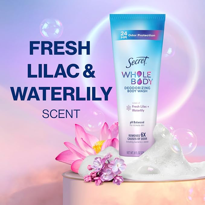 Secret Feminine Wash, 24 HR Deodorizing Feminine Body Wash - Image 8