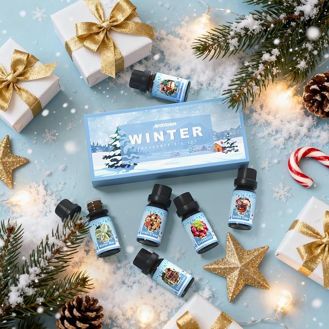 ARVIDSSON Winter Essential Oils Set, Holiday Fragrance Oil - Image 5
