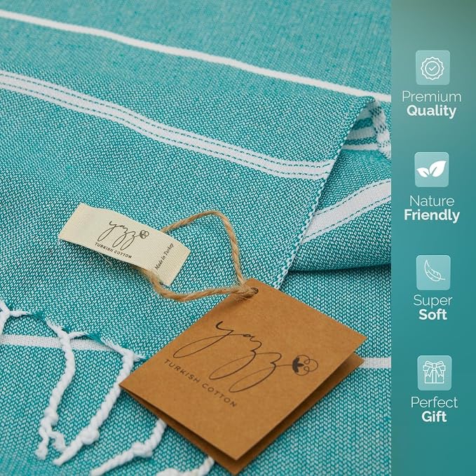 Hand Towels - Set of 2, Cotton Turkish Hand Towel Sets Clearance, Hand Face - Image 2