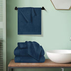 Ultra Soft 6 Pack Cotton Towel Set, Contains 2 Bath Towels 28x55 inch, 2 Hand - Image 4