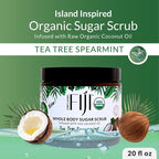 Organic Fiji Coconut Oil Infused Sugar Scrub - Image 4