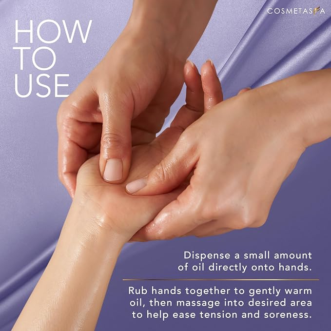 Cosmetasa Lavender Massage Oil for Massage Therapy - Image 5