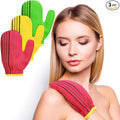 3 Pieces Korean Exfoliating Mitt Exfoliating Washcloth Korean Body Scrub Mitt by Tatuo