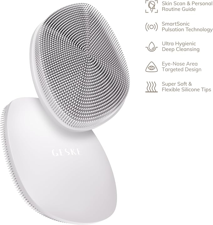 GESKE SmartAppGuided™ Facial Brush | 4 in 1 | Professional Facial Cleansing - Image 4