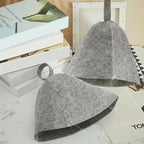 JaGely Sauna Hat for Men Women Sauna Hat Vaporarium Cap Russian Banya Cap for - Image 7