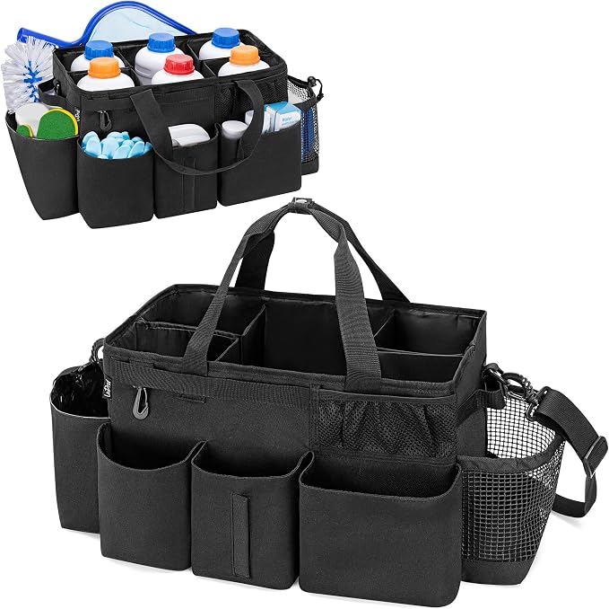 LoDrid Hot Tub Chemical Storage Bag, Pool Chemical Organizer by LoDridDirect