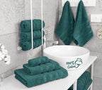 American Soft Linen Luxury 6 Piece Towel Set, 2 Bath Towels 2 Hand Towel 2 - Image 2