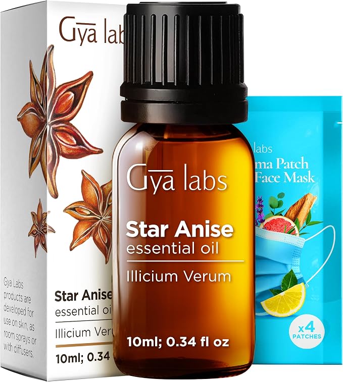 100% Pure Star Anise Essential Oil by GyaLabs