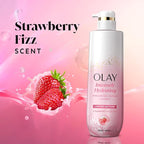 Olay Body Wash for Women, Intensely Hydrating, Pro-Hyaluronic Acid Serum Complex - Image 3