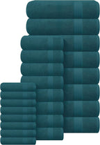 GLAMBURG Ultra Soft 24-Piece Towel Set - Image 3