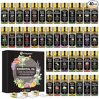 Essential Oils Set 40 Pcs, Humidifier, Candle Bath Bombs Making, 40 * 5ML by Ethlauff