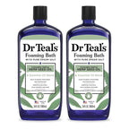 Dr Teal's Foaming Bath with Pure Epsom Salt, Cannabis Sativa Hemp Seed Oil by DrTeals
