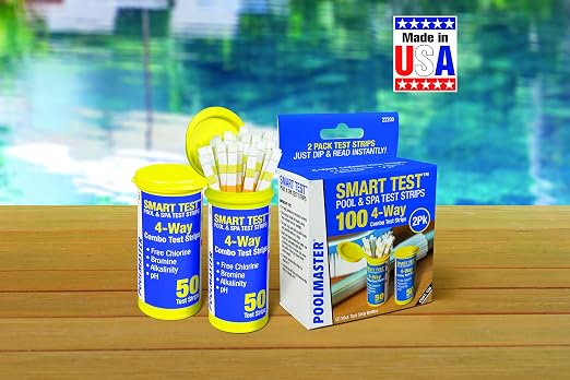 Poolmaster 4-Way Swimming Pool & Spa Test Strips, Easy-to-Read Results - Image 7