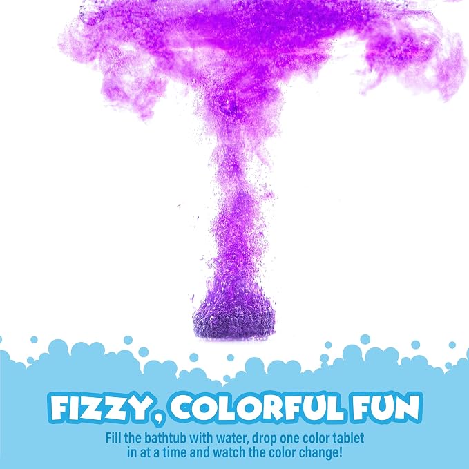 Tub Works® Bath Color Fizzies, Bath Color Tablets - Image 5