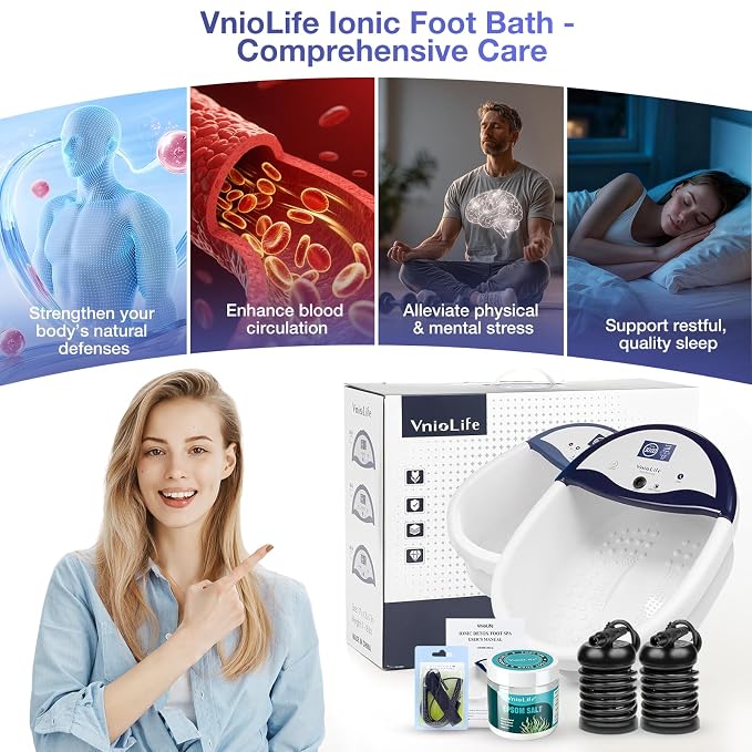 Ionic Foot Detox Machine, Detox Foot Bath Machine, Foot Spa - Image 6