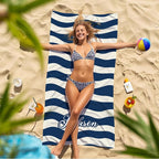 JML Custom Beach Towel with Name, Personalized Microfiber Beach Towel with Name - Image 7