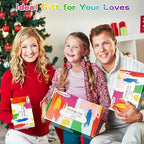 Rainbow Bath Bombs for Kids, Handmade 4 Pcs Kids Bath Bombs Gift Set for Girls - Image 4
