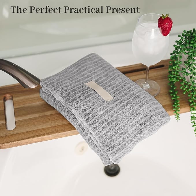 ROLSHOL 2 Packs Large Microfiber Hair Towels - Image 7