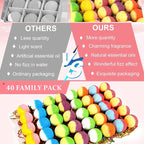 Bath Bomb Gift Set, Family Pack Mini Bath Bombs - Image 3