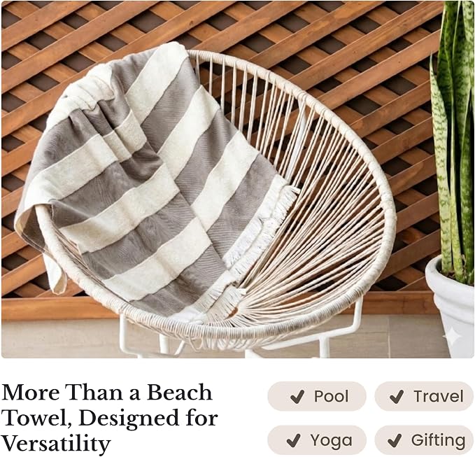 Lightweight Turkish Beach Towel - Image 8