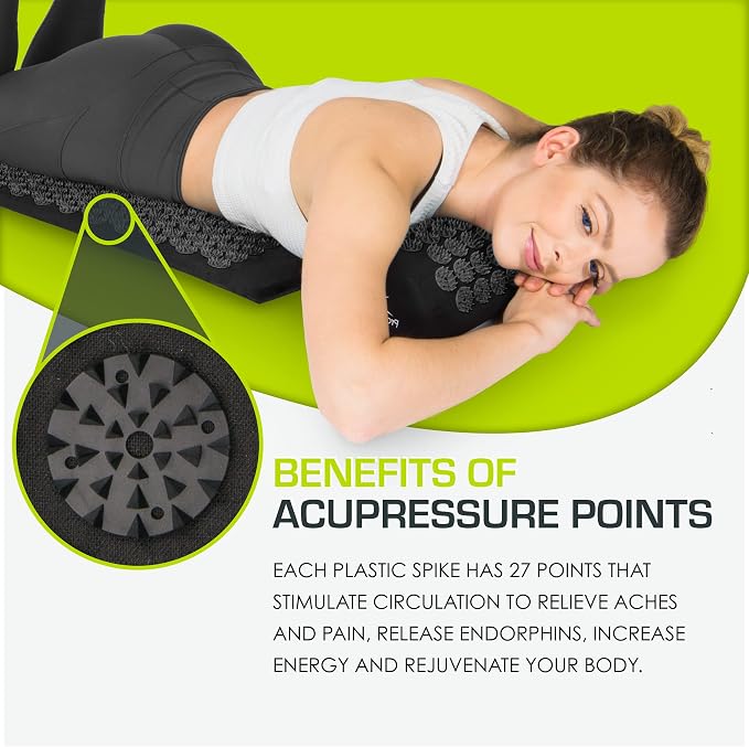 ProsourceFit Acupressure Mat and Pillow Set - Image 3