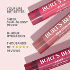 Burt’s Bees Tinted Lip Balm, Mothers Day Gifts, Value Pack Includes 3 Lip - Image 3