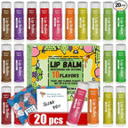 20 Pack Natural Lip Balm Bulk by yopela