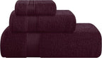 Belizzi Home Ultra Soft 3 Pack Cotton Towel Set, Contains a Bath Towel 28x55 by Unknown