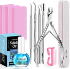 MORGLES Nail Files and Buffers Set, Manicure Kit by Morgles