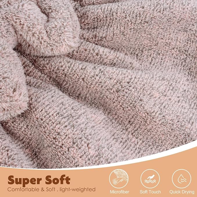 SUNLAND Large Microfiber Hair Drying Caps - Image 7