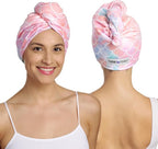 Turbie Twist 2-Pack Microfiber Hair Towel - Image 2