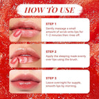 ANAI RUI Cherry Lip Scrub & Lip Mask Set, Vitamin E, Lip Scrub - Image 6