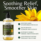 Edenika Botanicals Maximum Strength Sore Muscle Massage Oil - Image 2
