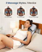 COMFIER Cordless Back Massage Chair Pad - Image 7