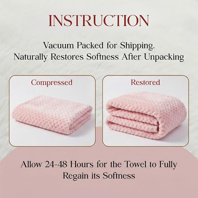 2 Pack Microfiber Hair Towel Wrap - Image 6