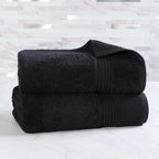 Superior Egyptian Cotton 2-Piece Bath Sheet Towel Set, Oversized Body Towels - Image 2
