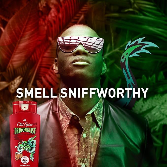 Old Spice Cleansing Body Wash for Men, 3X Defense, 24/7 Shower Fresh - Image 6