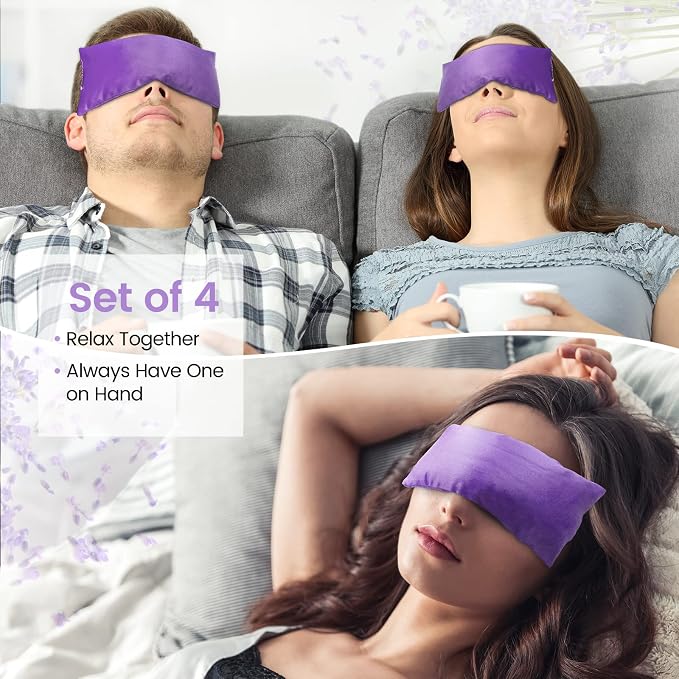 SuzziPad Lavender Eye Pillows for Relaxation - Image 8