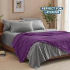 Bare Home Fleece Blanket - Image 8
